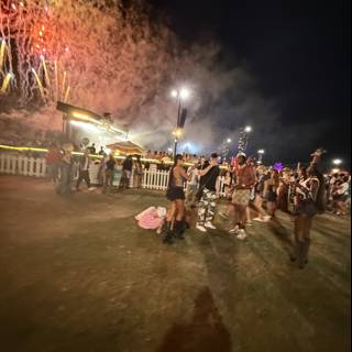 Nighttime Festivities at Empire Polo Club