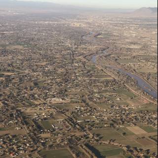 A Bird’s Eye View of Albuquerque’s Cityscape