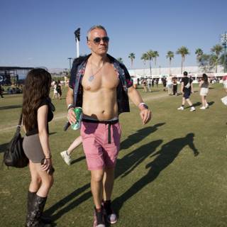 Festival Vibes: Afternoon Stroll at Coachella 2024