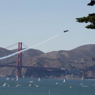 Flight Over San Francisco: A Spectacular Fleet Week Moment