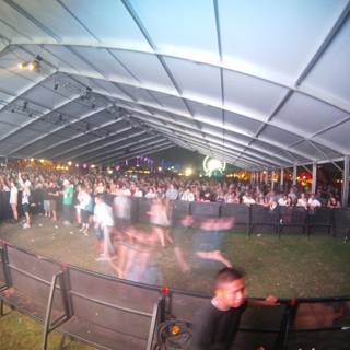 Concert Crowd under the Big Tent