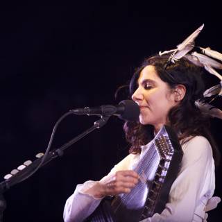 Feathers and Voice: PJ Harvey's Solo Performance