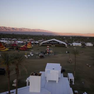 Desert Festival Stage and Tents