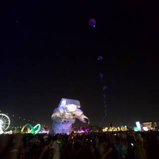 Nighttime Balloon Festivities