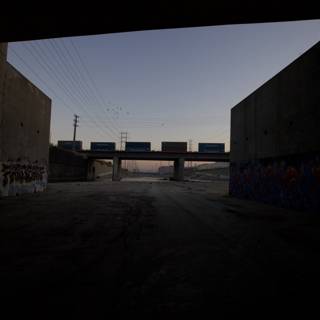 Through the Graffiti Tunnel