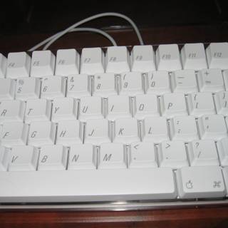 White Keyboard for Your Computer