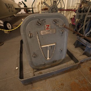 Naval Watertight Hatch Aboard USS Hornet Museum