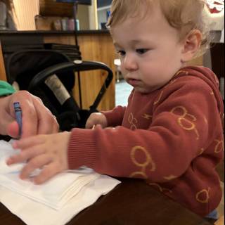Little Artist at Work