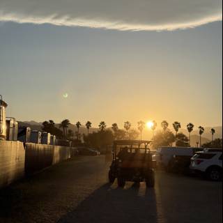 Sunset at Empire Polo Club