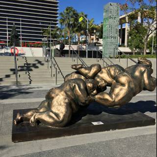 A Nude Monument in the Urban Jungle