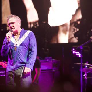 Morrissey performs live at FYF Bullock 2015