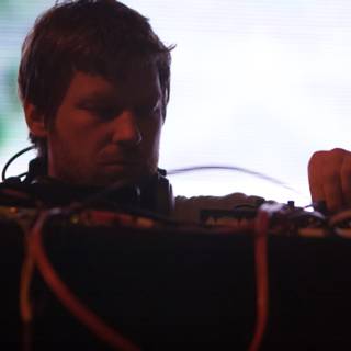 Aphex Twin Shreds the Stage