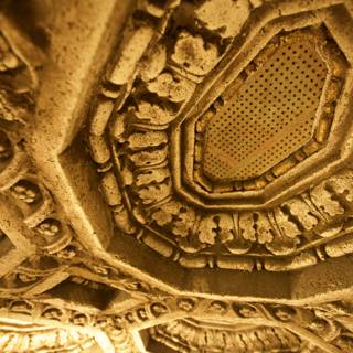 Glowing Gold Ceilings in the Temple of the Sun