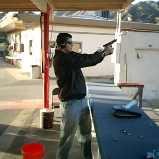 Target Practice with Handgun