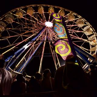 Nighttime Fun at the Ferris Wheel