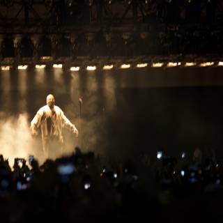 Kanye rocks the O2 Arena