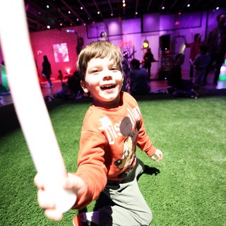 Pure Joy at Baby Rave Dance Event