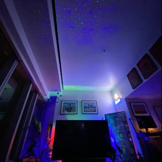 Illuminated Living Room