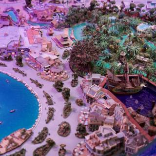 Meticulous Miniature Metropolis with Waterpark Showcase