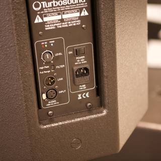 Audio Control Panel on Speaker