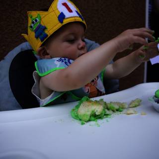 A Royal Taste of Sweetness on Wesley's First Birthday