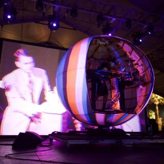 Man in a Sphere Performance
