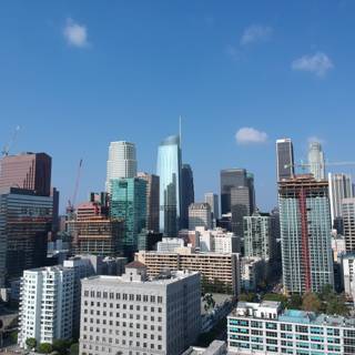 Urban Metropolis: A View of Los Angeles Skyline