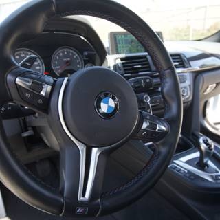 Behind the Wheel of a BMW