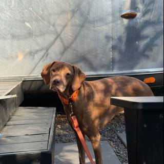 Canine Curiosity: A Moment in Guerneville