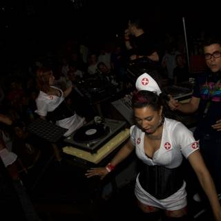 Nurse Jodi G Grooves at Funktion London Electricity Disk 2 Party