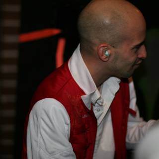 Red Vest and Dress Shirt
