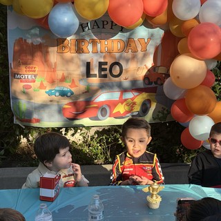 Leo's Racing-Themed Birthday Party Celebration