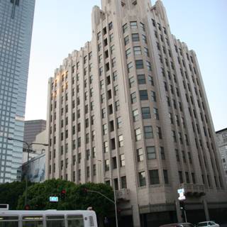 Urban Skyscraper Office Building