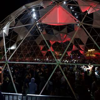 Spectacular Dome at Coachella Concert