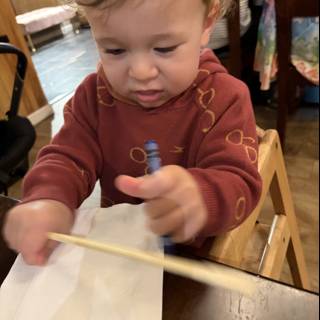 Curious Hands at the Table