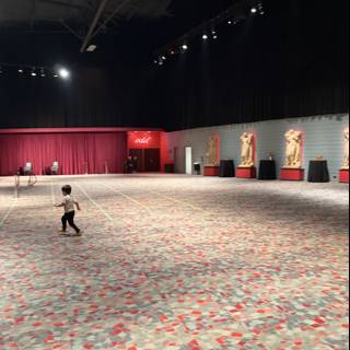 Echoes of Play in a Grand Hall