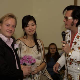 Elvis Presley's Flower Bouquet Wedding