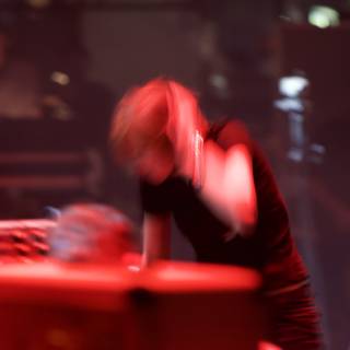 Blurry Man on Coachella Stage