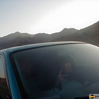 Driving Through the Desert
