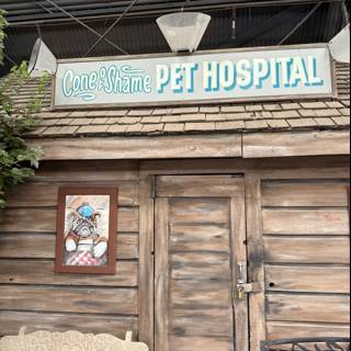 Rustic Charm at the Cone of Shame Pet Hospital