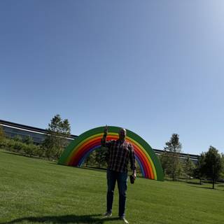 Vibrant Day at Apple Park