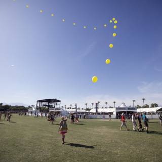 Kite-flying extravaganza in Coachella field