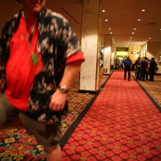 Red Shirt Fashion at DEFCON Day 1