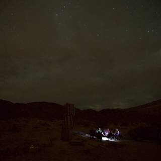 A Night of Stargazing in the Desert