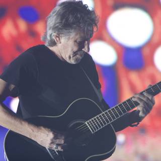 Roger Waters Rocks the Stage with His Acoustic Guitar