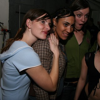 Four Friends Celebrate New Year's Eve 2005