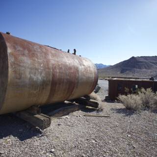 Desolate Tank in Death Valley