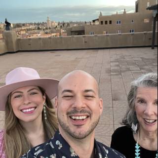 Rooftop Selfie with Friends