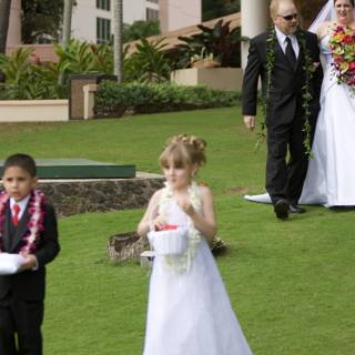 A Picture-Perfect Hawaiian Wedding with the Little Ones