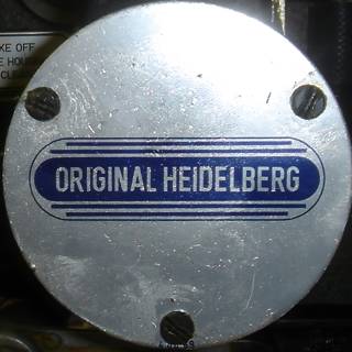 Original Heidelberg Logo Close-up